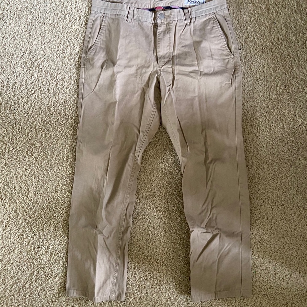 BONOBOS Slim Straight Khakis